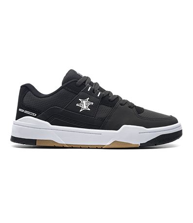 Tênis Casual Nesk Preto e Branco Masculino