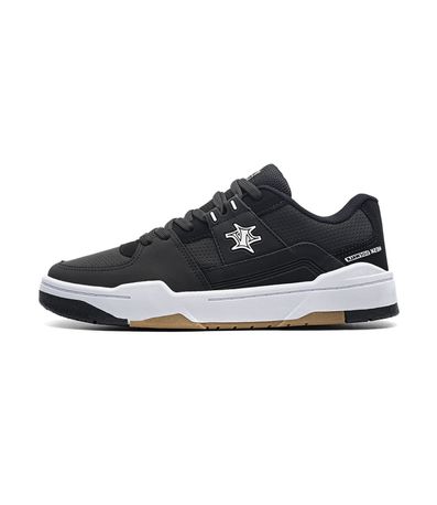Tênis Casual Nesk Preto e Branco Masculino