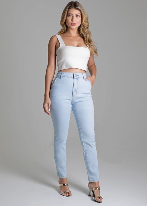 Calça Jeans Sawary Reta - 279296