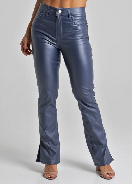 Calça Resinada Sawary Reta - 276607