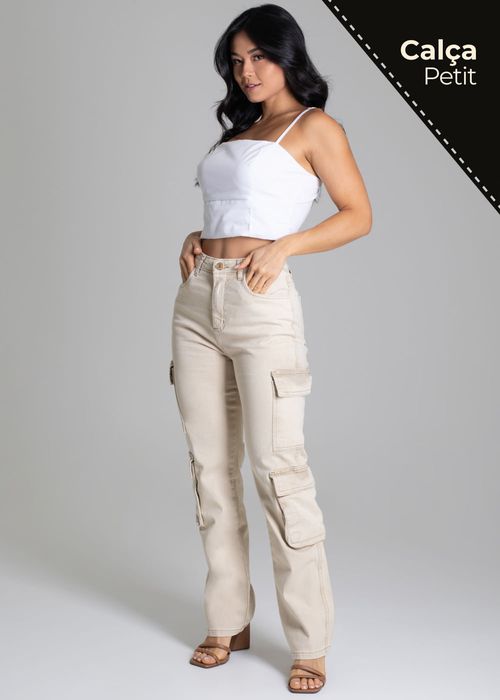 Calça Sarja  Sawary Reta - 278271