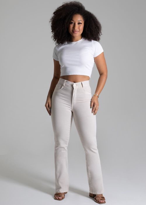 Calça Sarja Sawary Boot Cut - 278921
