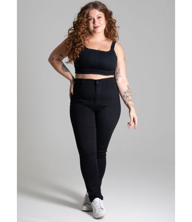 Calça Sarja Sawary Plus Size Cigarrete - 275124