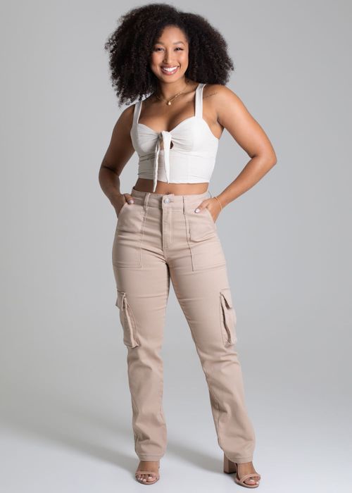 Calça Sarja Sawary Reta - 278074