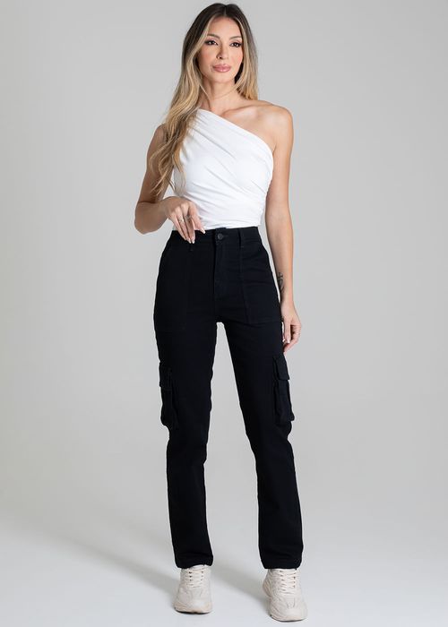 Calça Sarja Sawary Reta - 278119