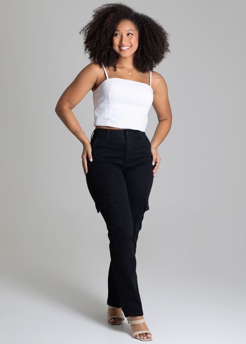 Calça Sarja Sawary Reta - 278719