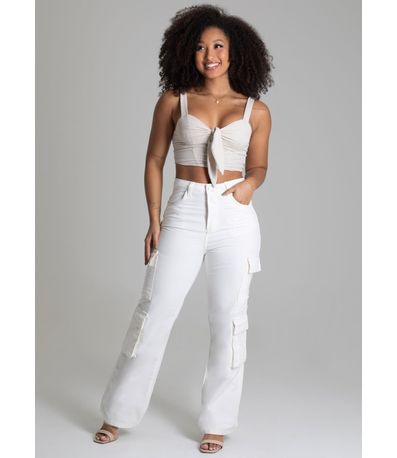 Calça Sarja Sawary Reta - 278838