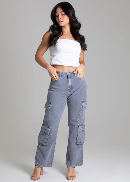 Calça Sarja Sawary Reta - 278902