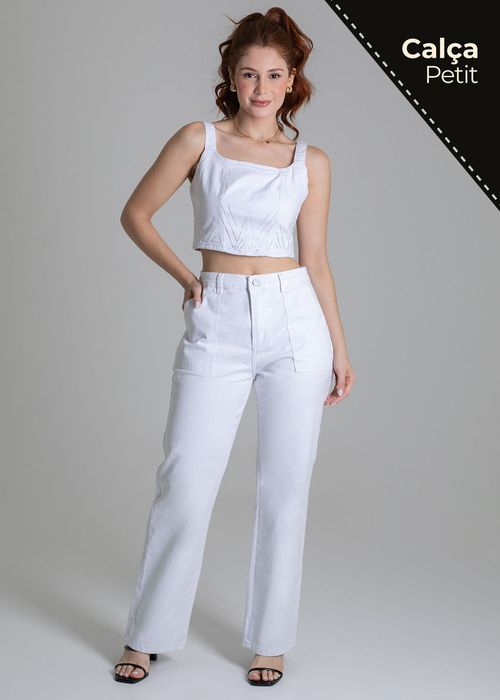 Calça Sarja Sawary Reta Petit - 278957