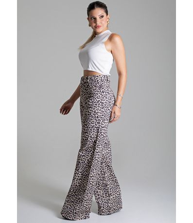 Calça Sarja Sawary Wide Leg - 279079