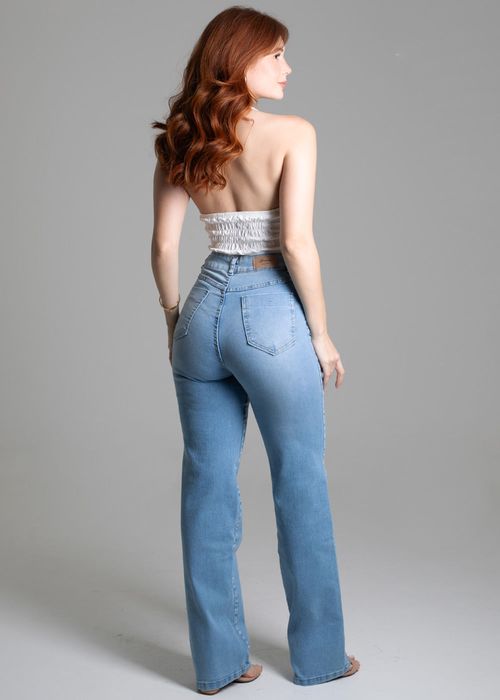 Calça Sawary Jeans Wide Leg - 278081