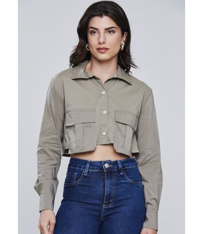 Camisa Sawary Cropped - 278304