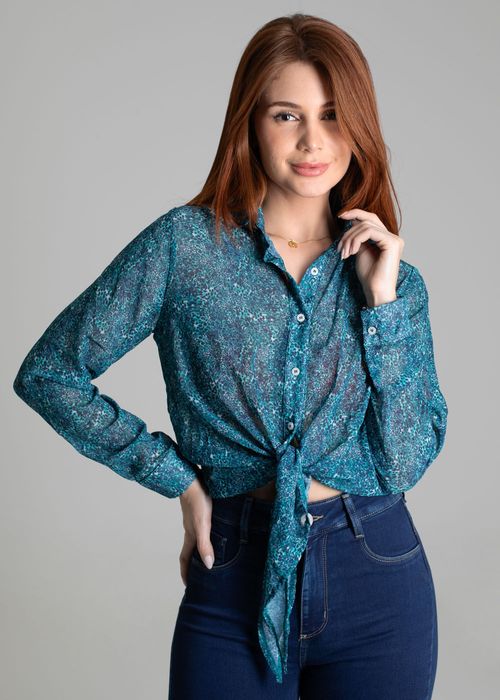 Camisa Sawary Estampa - 278798