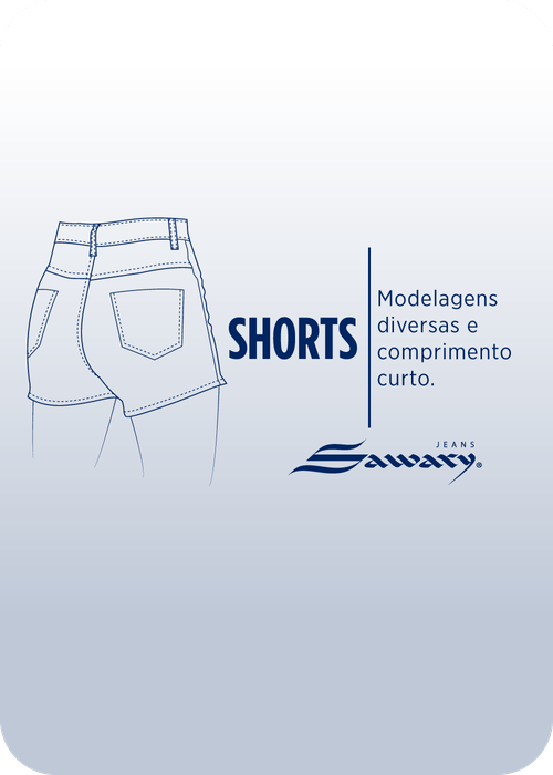 Shorts Jeans Sawary - 278802