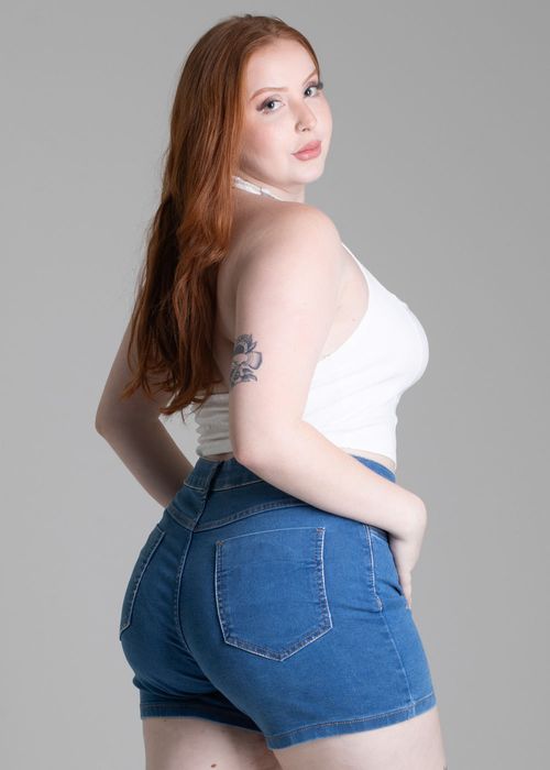 Shorts Jeans Sawary Plus Size - 278075