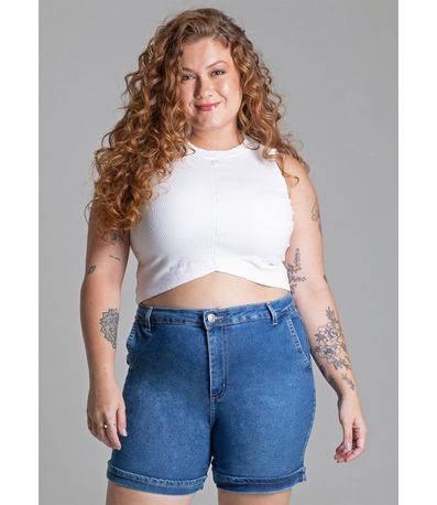 Shorts Jeans Sawary Plus Size - 278430