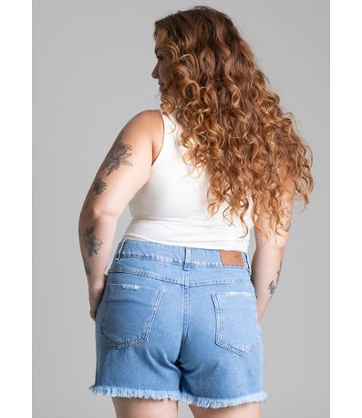 Shorts Jeans Sawary Plus Size - 278746