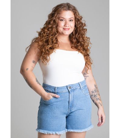 Shorts Jeans Sawary Plus Size - 278746