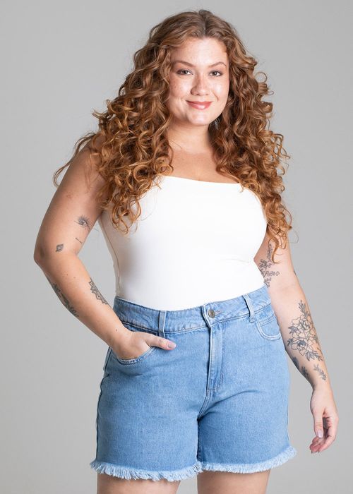 Shorts Jeans Sawary Plus Size - 278746