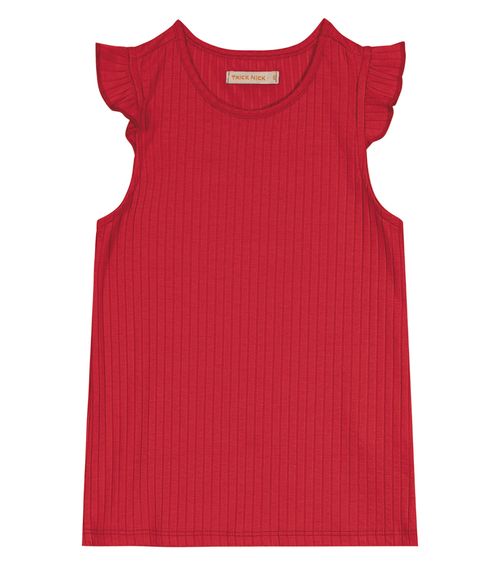 Blusa Juvenil Feminina Ribana Trick Nick Vermelho