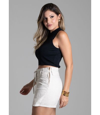 Shorts Saia Linho Sawary - 279158