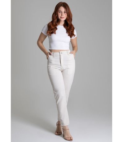 Calça Linho Sawary Mom - 278644