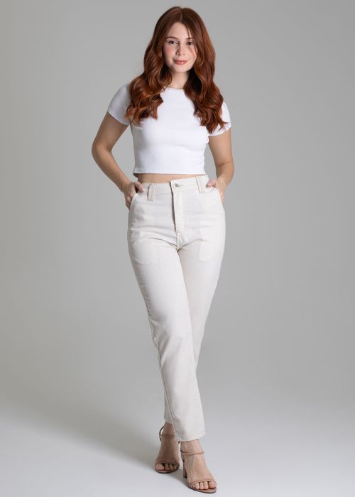 Calça Linho Sawary Mom - 278644