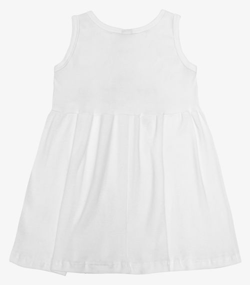 Vestido Infantil Ribana Select Branco