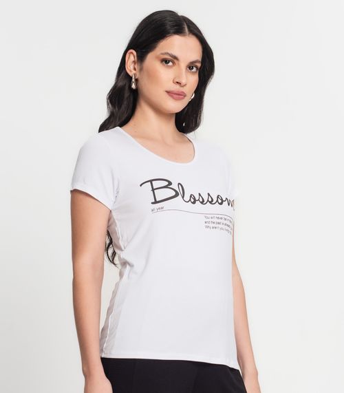 Blusa Feminina Estampada Select Branco
