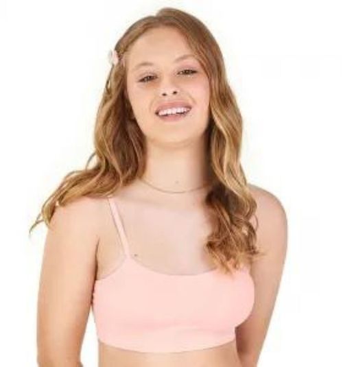 Top Teen com bojo Removível Sem Costura Zee Rucci Rosa