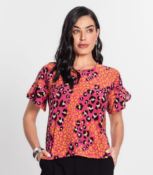 Blusa Feminina Liganete Infinita Cor Rosa