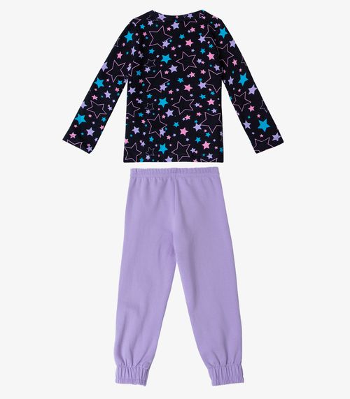 Pijama Infantil Menina Select Roxo
