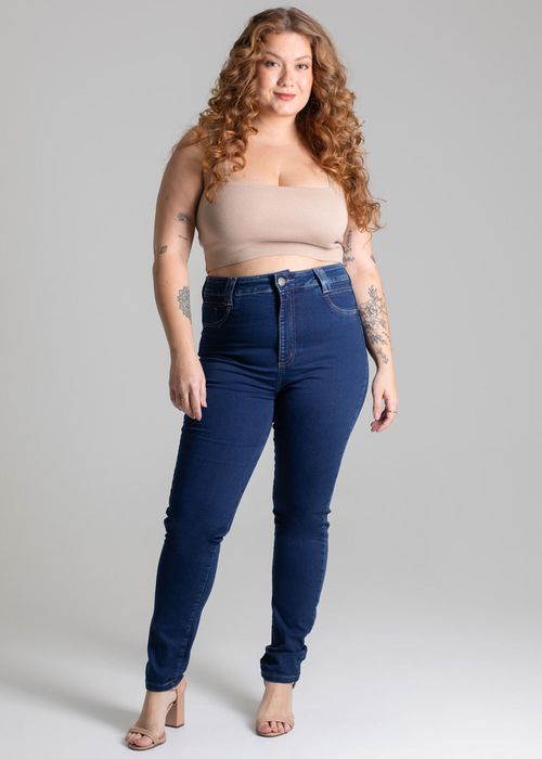 Calça Jeans Sawary Plus Size - 277938