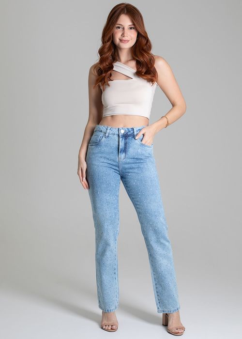 Calça Jeans Sawary Reta - 278973