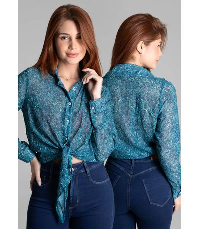 Camisa Sawary Estampa - 278798