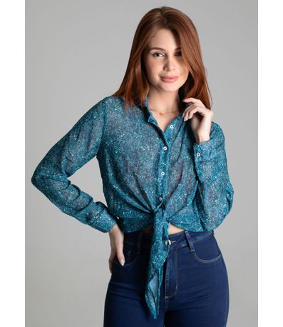 Camisa Sawary Estampa - 278798