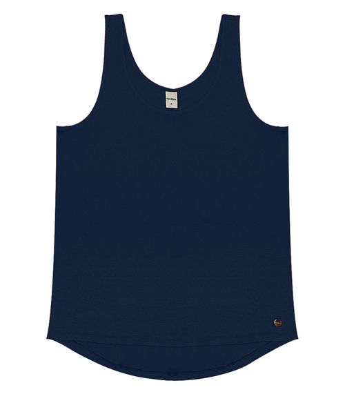 Regata Feminina Básica Rovitex Azul