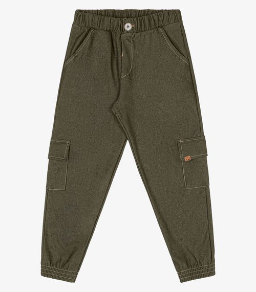 Calça Cargo Infantil Trick Nick Verde