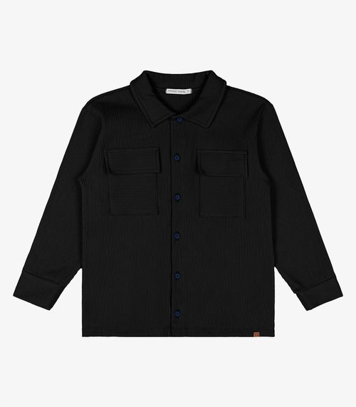 Camisa Infantil Masculino Trick Nick Preto