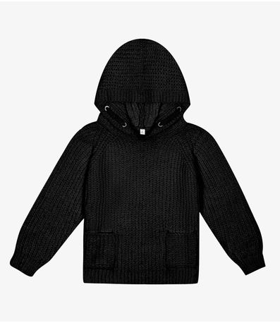 Sueter Tricot Infantil Trick Nick Preto