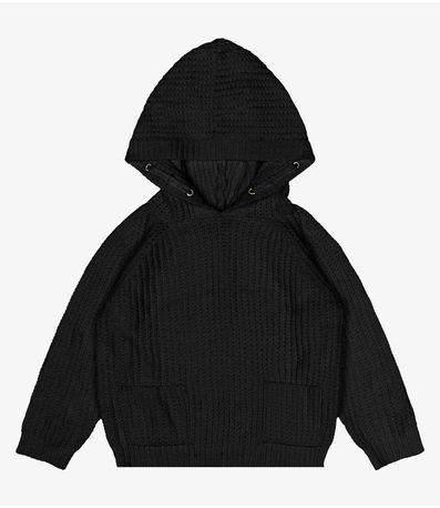Sueter Tricot Infantil Trick Nick Preto