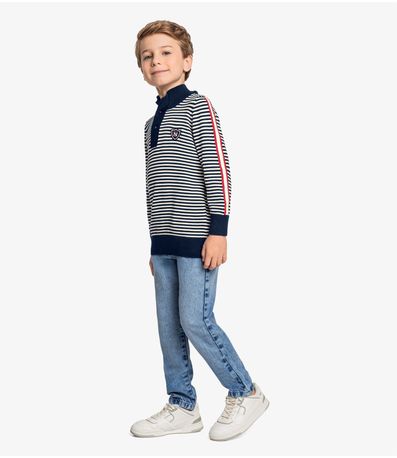 Calça Jeans Infantil Menino Trick Nick Azul