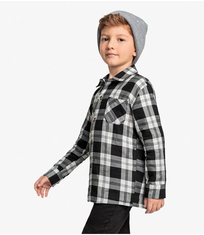 Camisa Infantil Manga Longa Trick Nick Preto