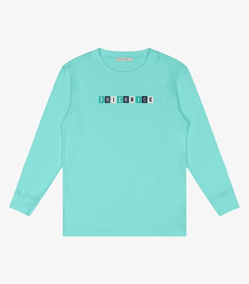 Camiseta Infantil Menino Trick Nick Azul
