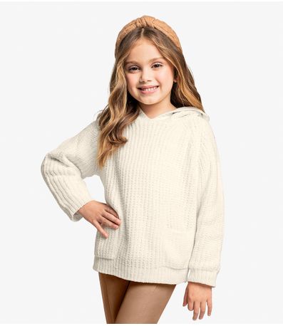 Sueter Tricot Infantil Trick Nick Bege