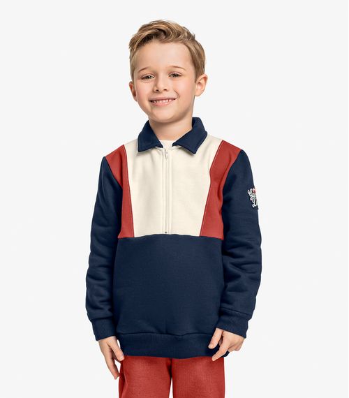 Blusão Infantil Masculino Trick Nick Azul