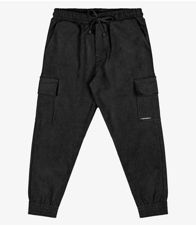Calça Infantil Menina Jogger Trick Nick Preto
