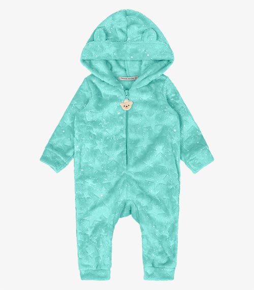 Macacão Infantil com capuz Trick Nick Azul