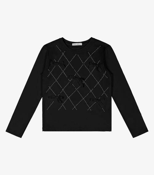 Blusa Infantil Trick Nick Preto