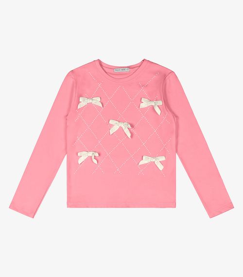 Blusa Infantil Trick Nick Rosa